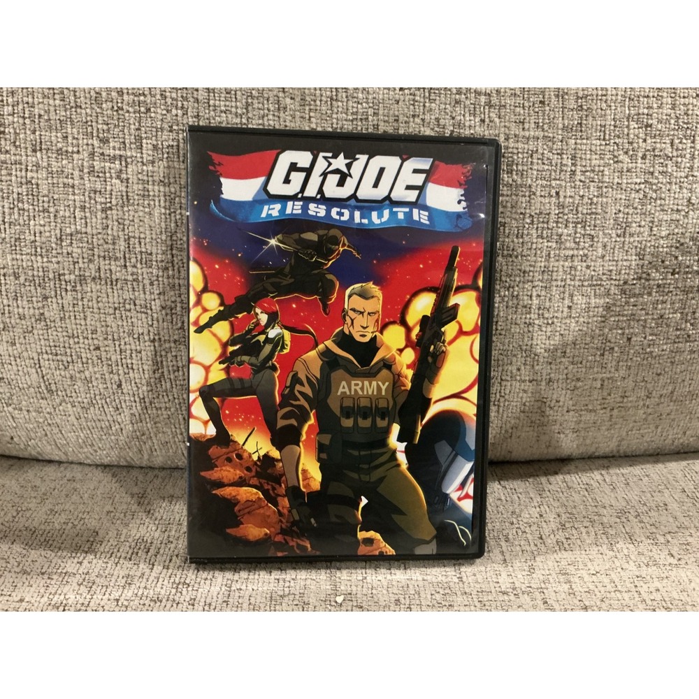 GI Joe Resolute DVD Animated Movie Hasbro Paramount Widescreen Action 2009